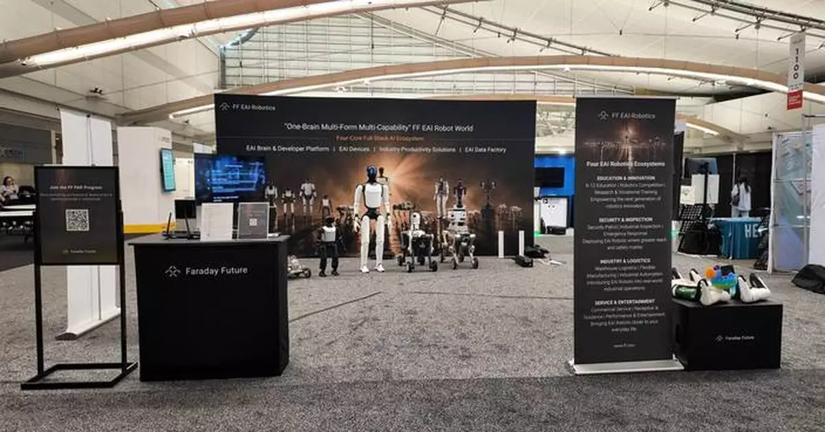 Faraday Future Showcases its EAI Robotics World 2.0 at IROS 2026; Its Four-Core Full-Stack AI Ecosystem and Industry Productivity Solutions Receives Positive Industry Response as the Company Actively Recruits In-House Development Partners