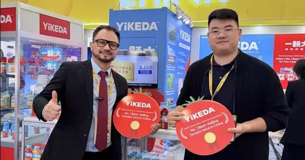 YiKEDA™ Makes Its Debut at SIAL Paris 2026, Bringing Premium Tomato Beverages to the Global Stage