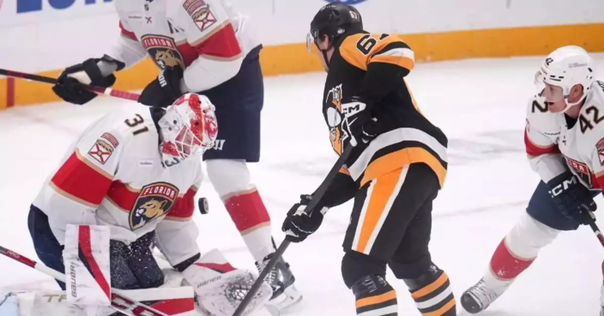 Florida Panthers rookie goalie Cooper Black — all 6-foot-9 of him — makes NHL history in debut