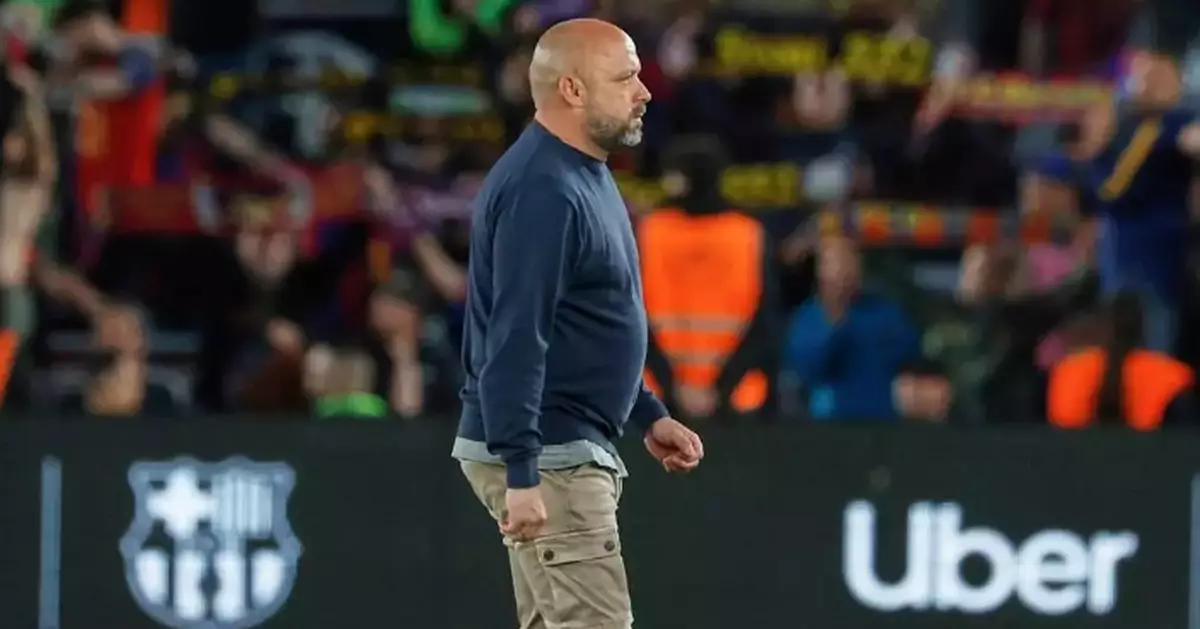 Espanyol fires coach Manolo González after shock Spanish Cup exit to fourth-tier Sestao River