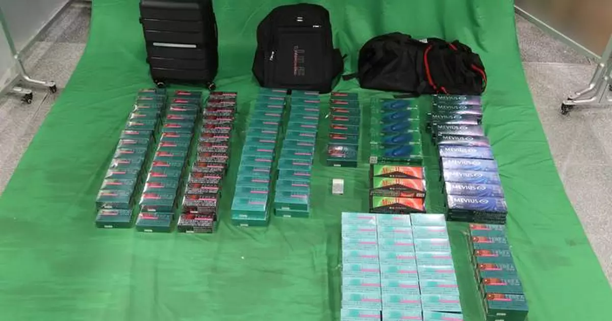 Man sentenced to six months for importing duty-free cigarettes and smoking products at Hong Kong airport.