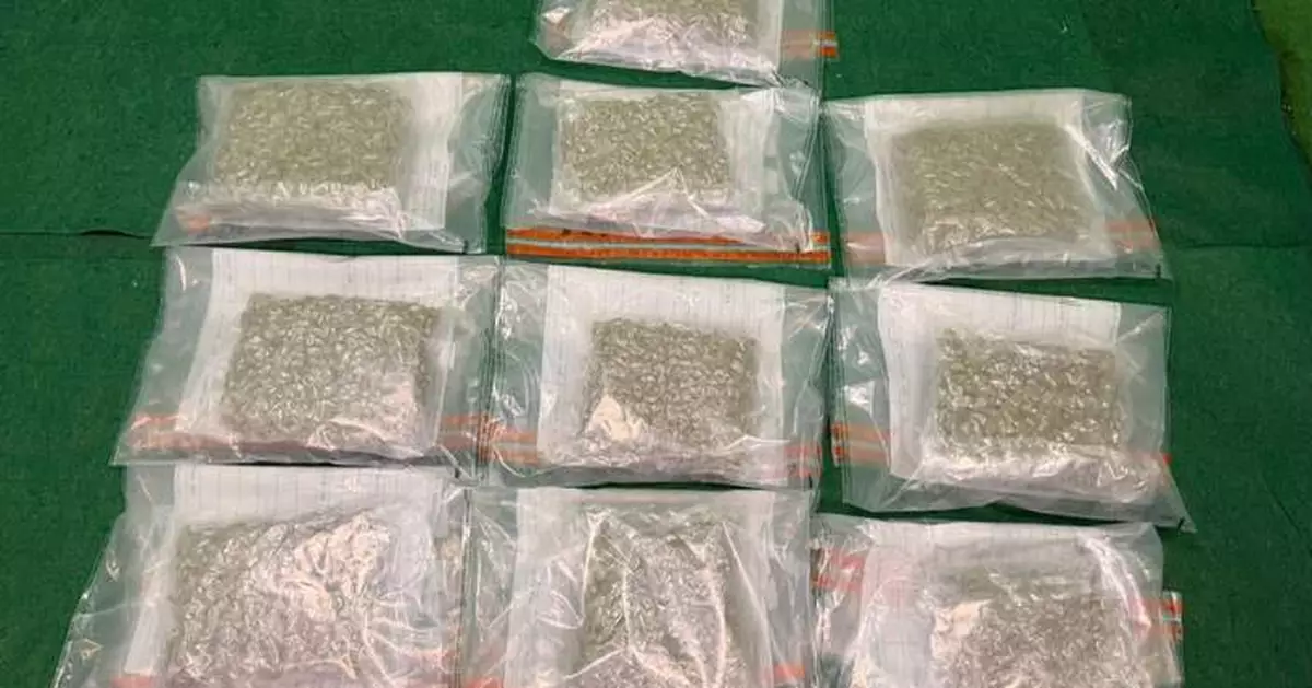 Hong Kong Customs Seizes 10.4kg of Drugs, Arrests Two Passengers at Airport