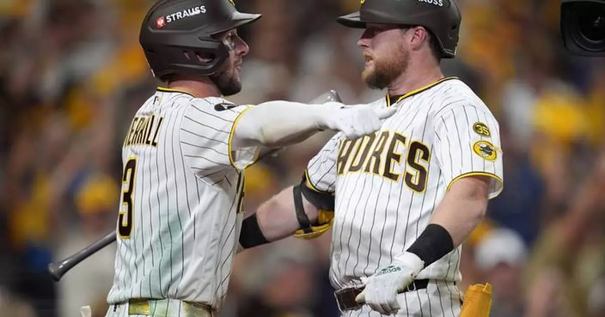 Padres avoid elimination, beat Brewers 4-3 in NLDS Game 3 with Cronenworth's HR, King's relief