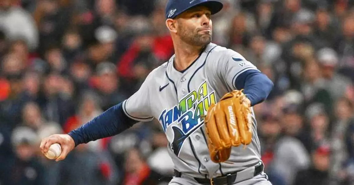 Rays pitcher Nick Martinez shuts down Guardians in Game 4 of ALCS to help even series
