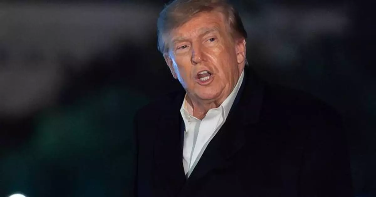 The Latest: Trump campaigns in North Carolina as part of final GOP push before midterms
