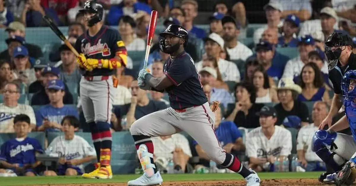 Michael Harris II leads Braves to 3-2 win over Dodgers in Game 2 to tie NLDS