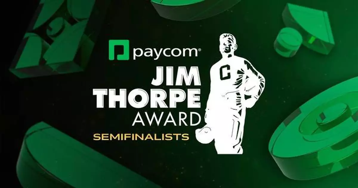 Oklahoma Sports Hall of Fame and Jim Thorpe Association Proudly Reveal the Paycom Jim Thorpe Award 2026 Semifinalists