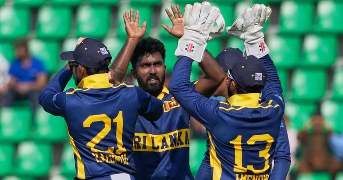 Sri Lanka wins toss, fields against England in Pakistan cricket tri-series