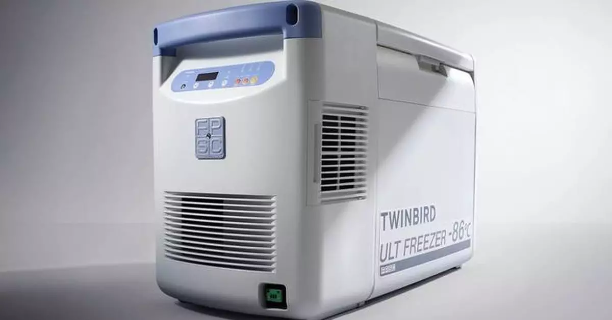 TWINBIRD Launches Ultra-Low Temperature Portable Freezer SC-UF25 to Enable a Dry-Ice-Free Cold Chain for Research Samples