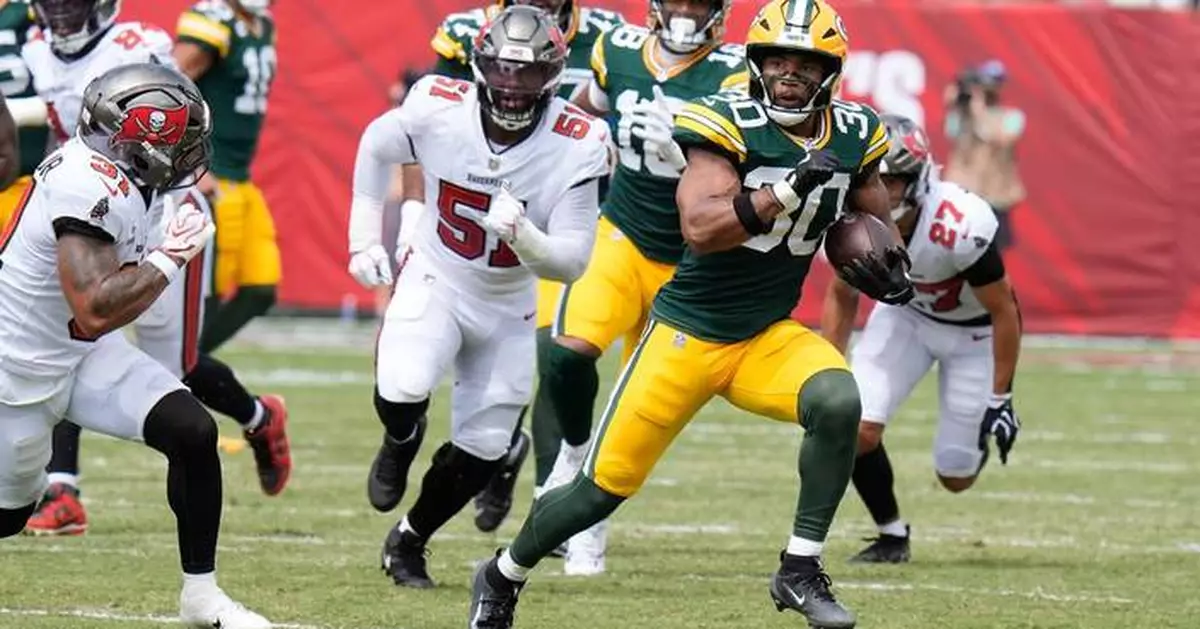 Packers place running back Chris Brooks on injured reserve due to ankle problem