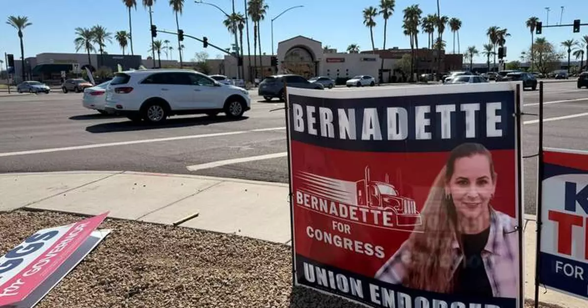 Arizona congressional candidate says she was sexually assaulted when repairing campaign signs