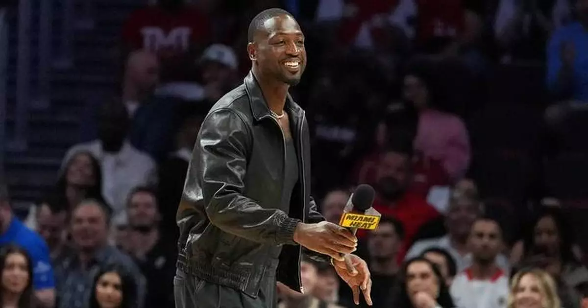 Heat unveil an updated Wade statue, after original was widely panned for not looking like him
