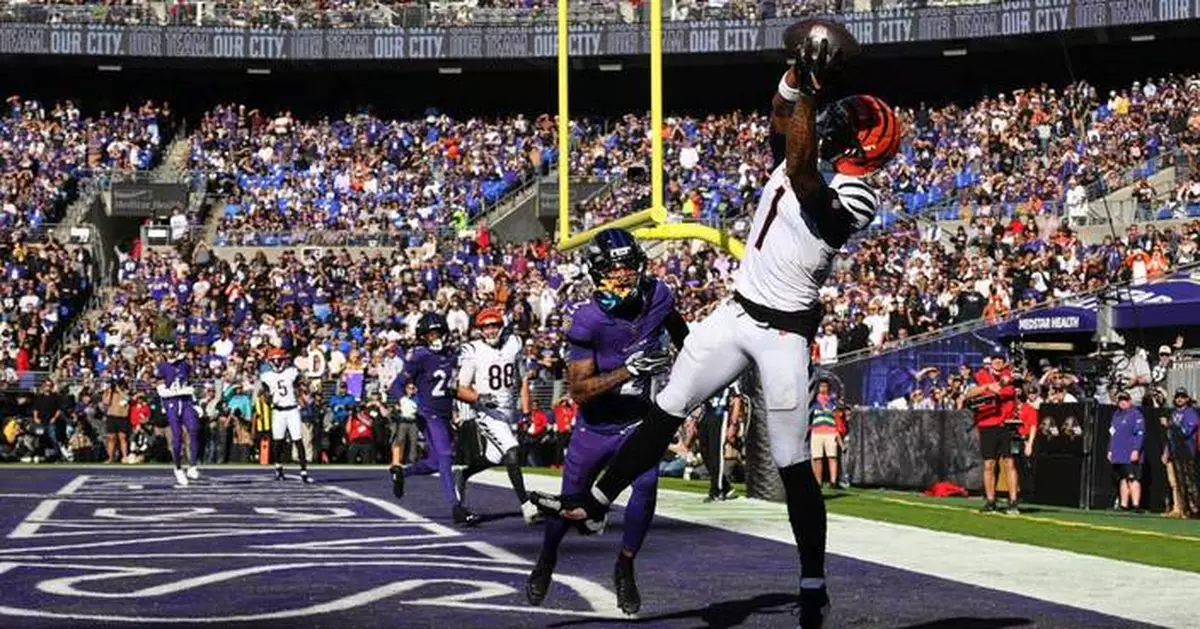 Ja'Marr Chase's halftime talk sparks Bengals' comeback win over Ravens