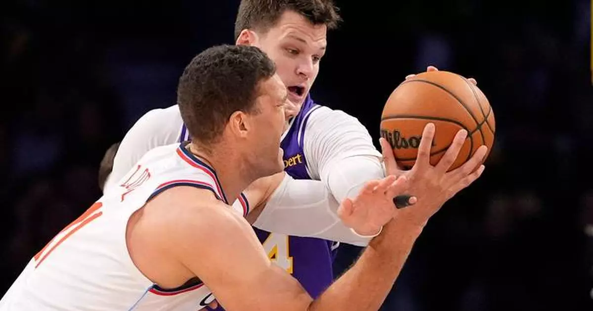 Austin Reaves, Walker Kessler lead Lakers past Clippers 125-117 for 2nd win to start season