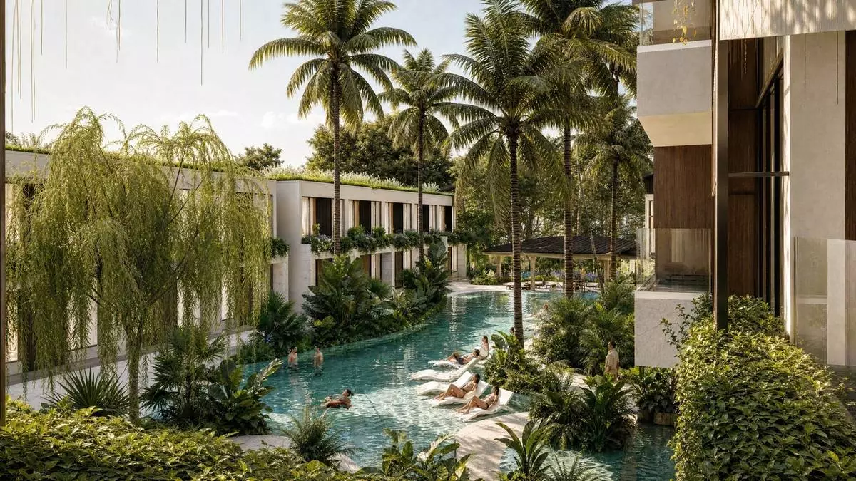 he One by ALMAL Bali Nusa Dua, a Registry Collection Hotel, Render (Photo: AETOSWire)