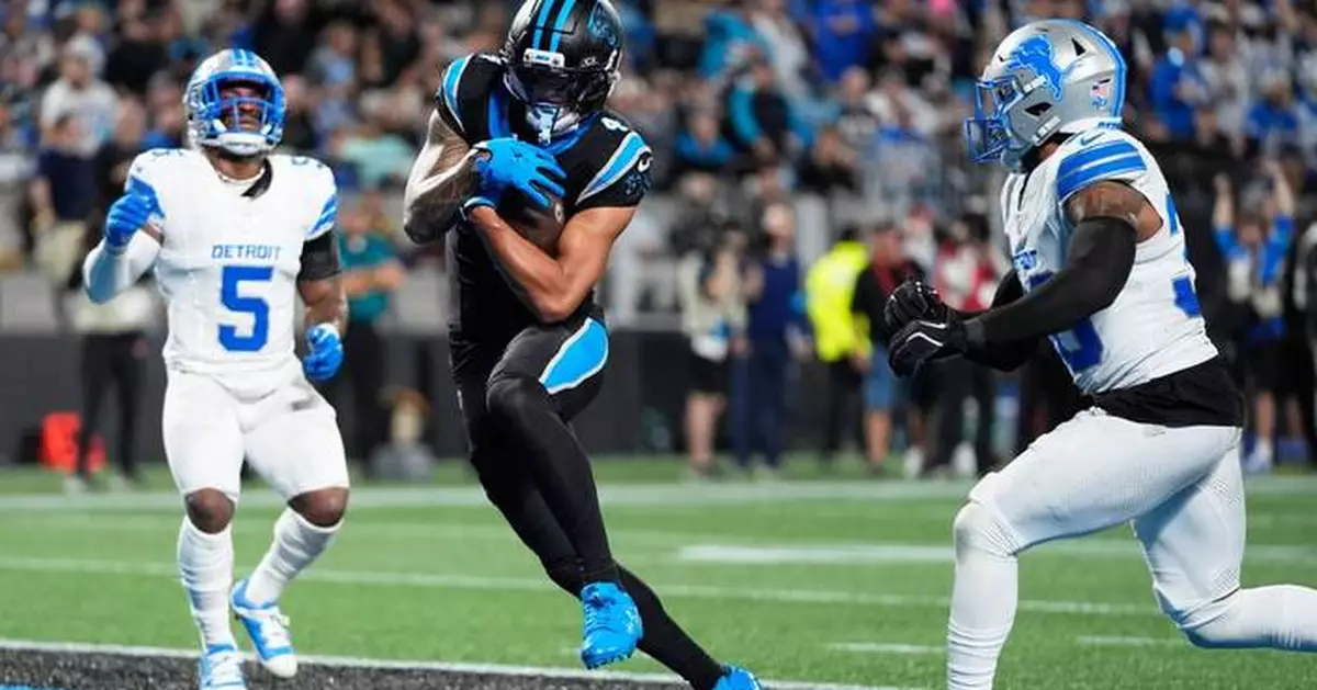 Panthers torch secondary as Detroit defense falters again in 32-26 loss