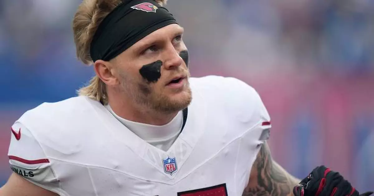 NFL says it is looking into an official cursing at Cardinals tight end Trey McBride