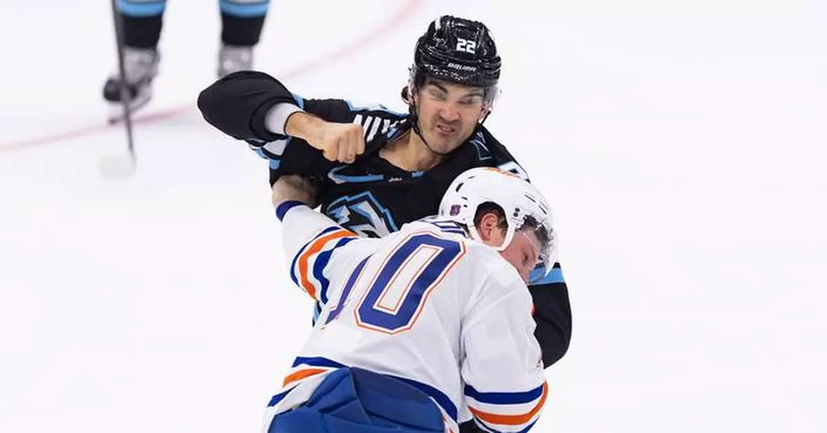McDavid has 2 goals and 3 assists in the Oilers' 6-2 romp over the Mammoth