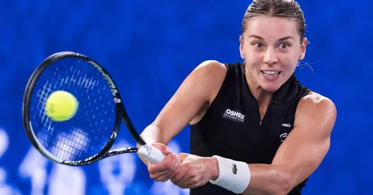 Maja Chwalinska clinches her first career title after beating Sonay Kartal at the Wuhan Open