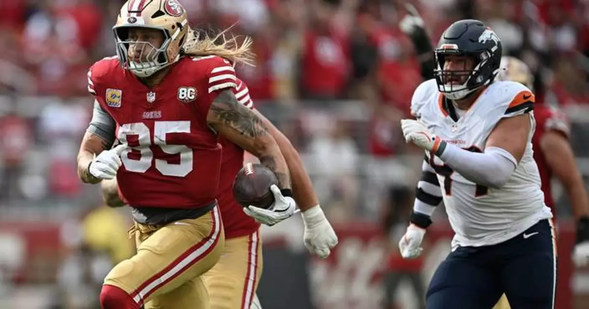 George Kittle's long TD against the Broncos proves he's back to old form for the 49ers