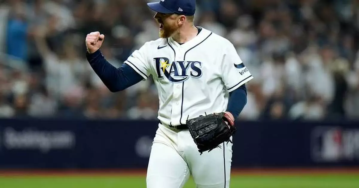 Rasmussen has no-hit bid for 7 2/3 innings, Rays open AL Division Series with a 1-0 win over Yanks