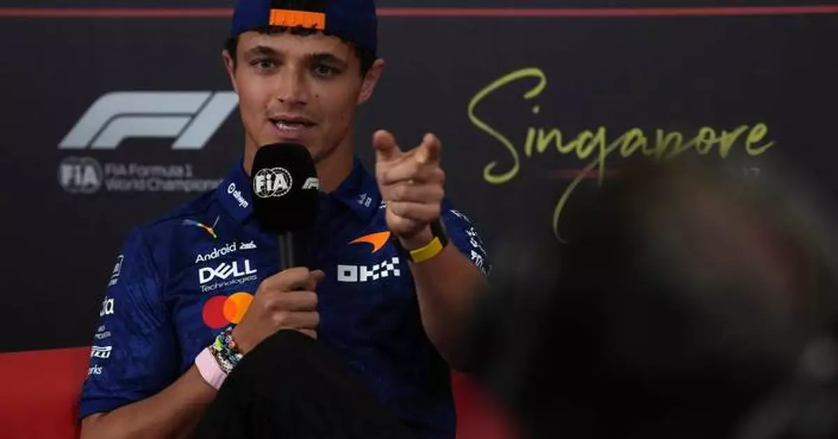 Lando Norris 'hopeful' McLaren has sorted issue costing him straight-line speed