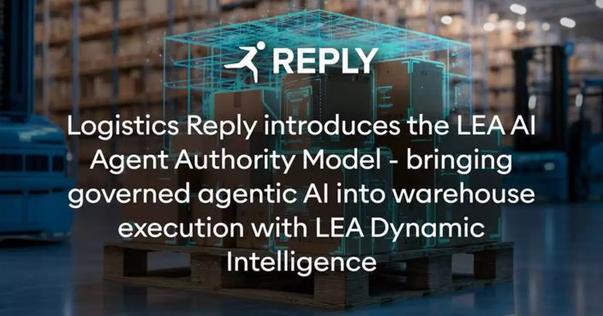 Logistics Reply Introduces the LEA AI Agent Authority Model - Bringing Governed Agentic AI Into Warehouse Execution With LEA Dynamic Intelligence