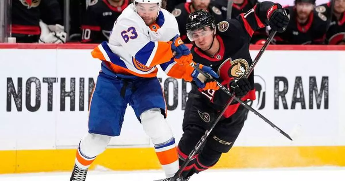 Pinto scores the shootout winner to send the Senators to a 2-1 victory over the Islanders