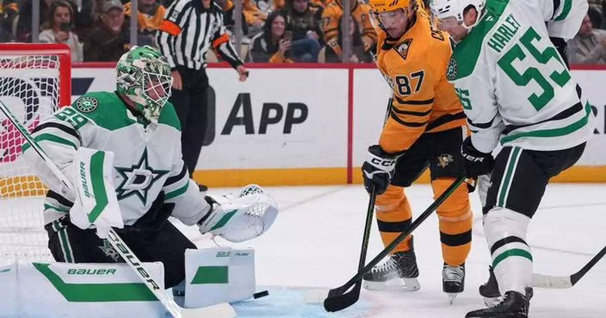 Rickard Rakell scores in shootout to lift Penguins over Stars, 2-1