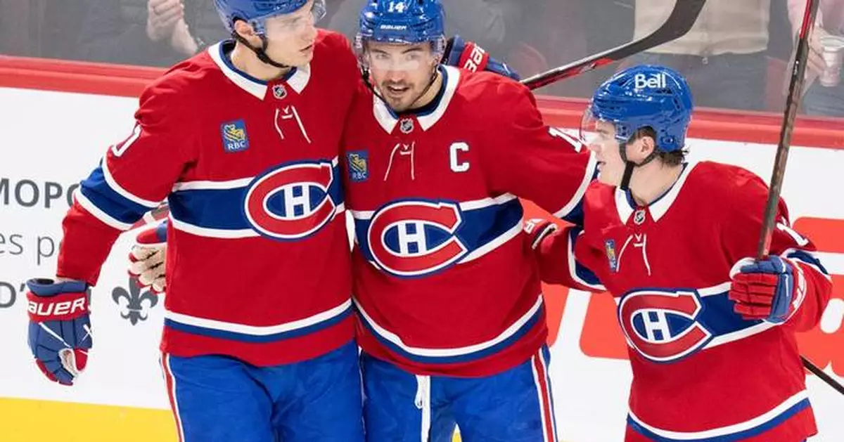 Canadiens' Nick Suzuki out 2-4 weeks with an injury that ends his ironman streak
