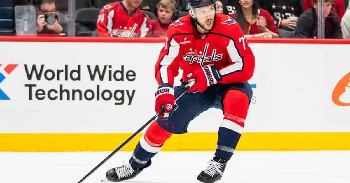 Capitals defenseman Vincent Desharnais is out 4-6 weeks after having an appendectomy