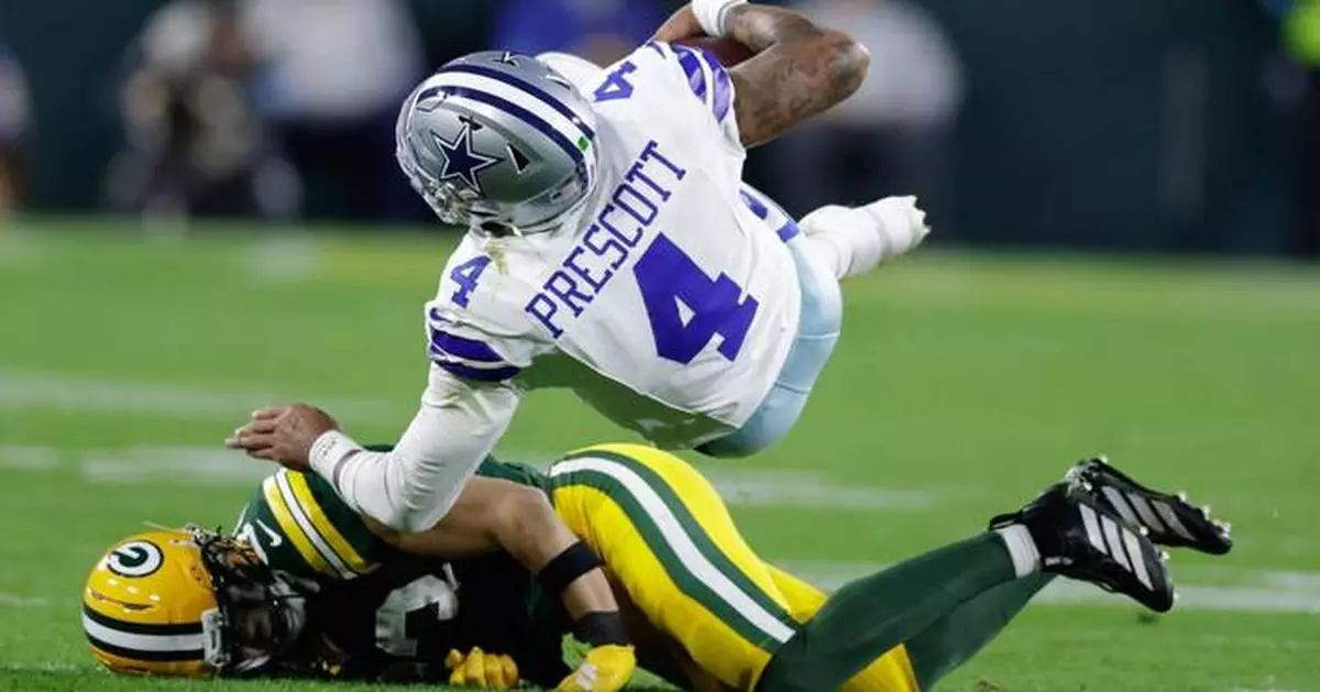 Struggling Cowboys suffer letdown on offense as their defense shows signs of progress