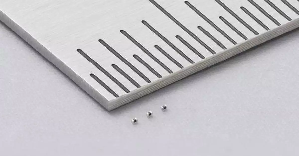 Murata Develops World’s Smallest 008004-inch Size (0.25mm × 0.125mm) NTC Thermistor for Space-Constrained Temperature Sensing