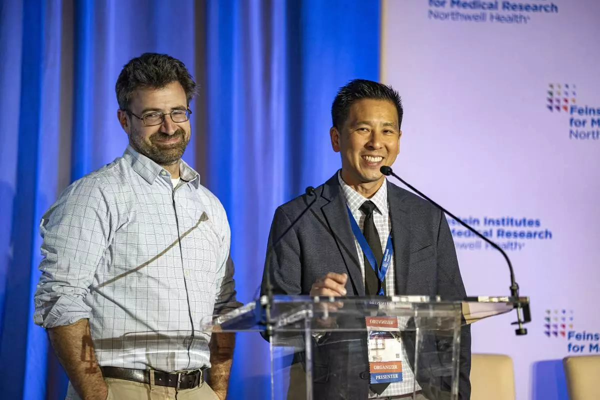 Dr. Christopher Puleo and Dr. Eric Chang, co-chairs of the 2026 BEM summit. (Credit: Feinstein Institutes)