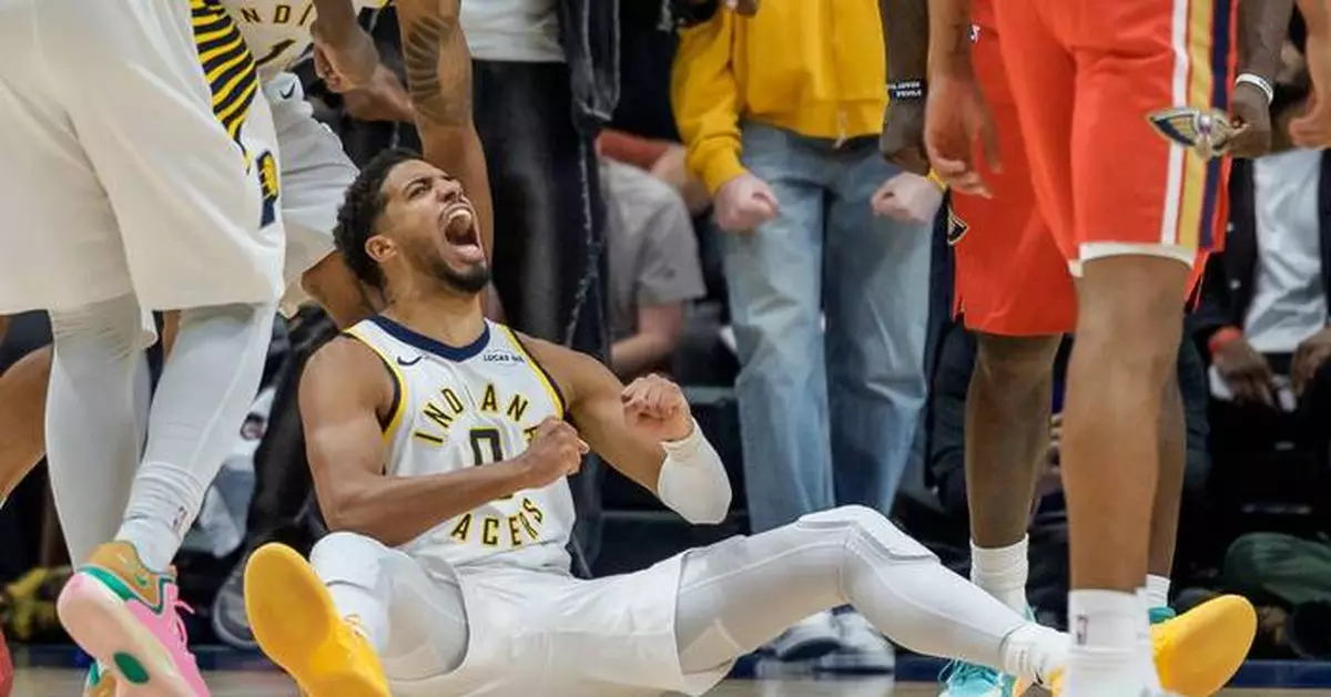 Haliburton makes an emotional return from his injury and leads the Pacers to an opening-night win
