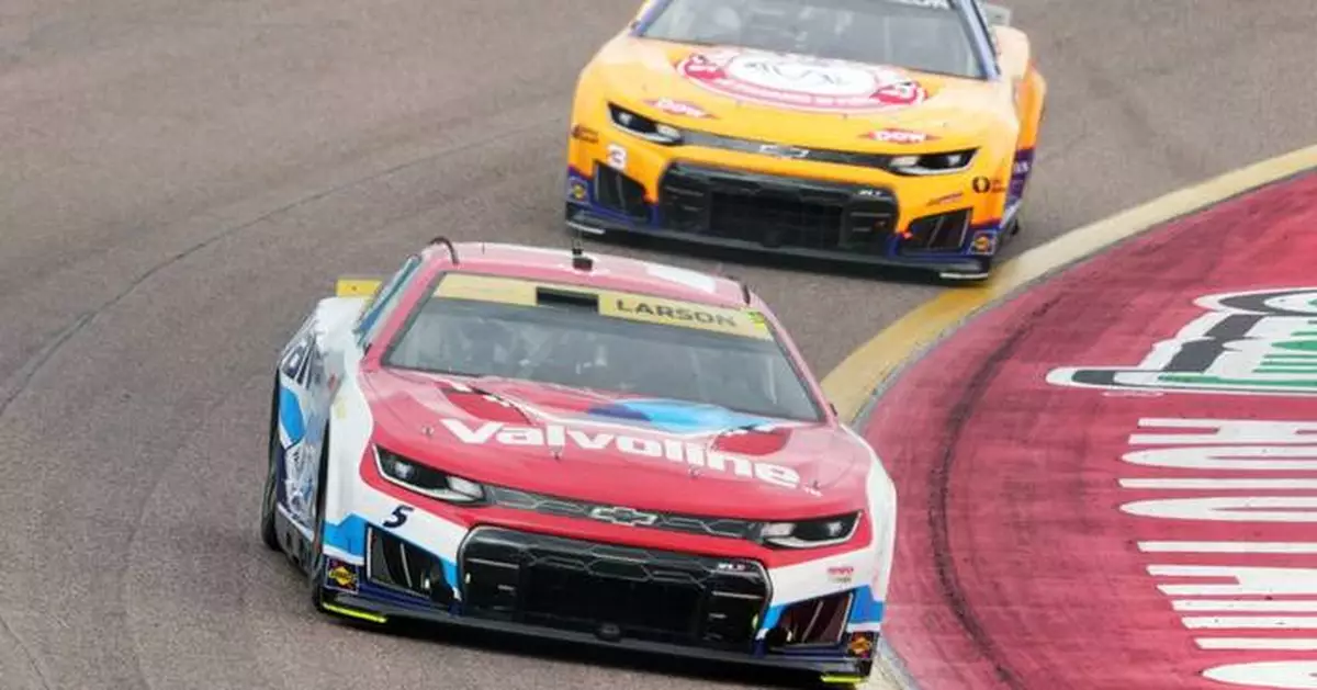Despite weak results, NASCAR points leader Kyle Larson views Talladega as a chance to rebound