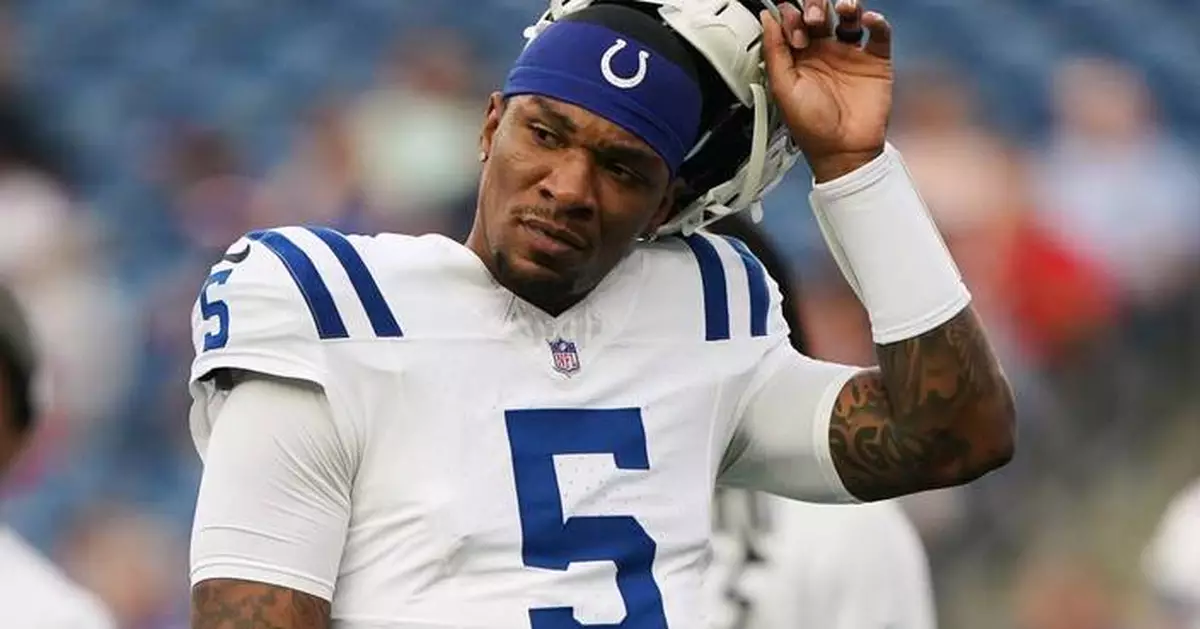 Traffic stop leads to misdemeanor marijuana possession charge against Colts QB Anthony Richardson