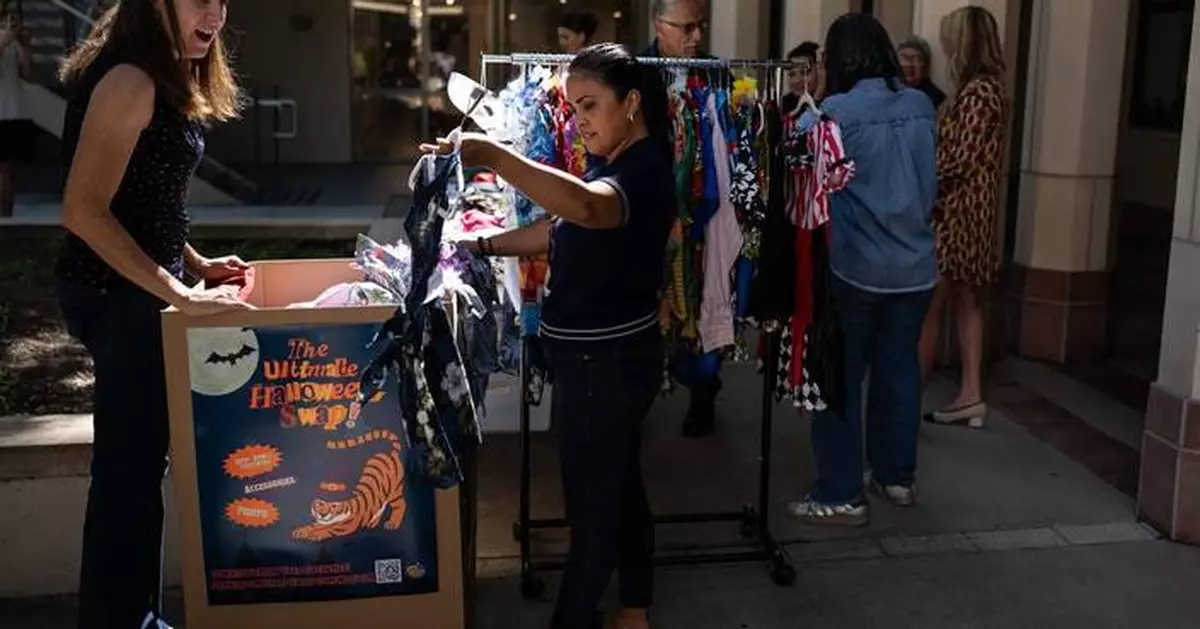 Halloween costumes have a spooky environmental impact. Swaps are a way to reduce waste and recycle
