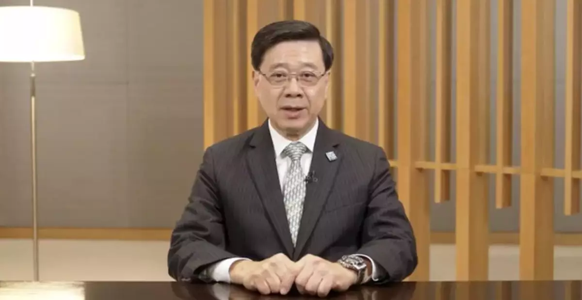 CE Addresses Global Youth Powerhouse Summit on Empowering Young Leaders for Hong Kong’s Future