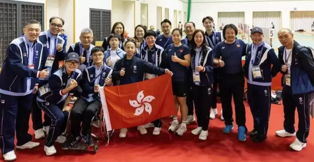 Hong Kong Athletes Win Six More Medals in Asian Para Games, Including Silver in Swimming and Table Tennis