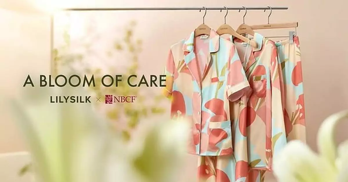 Five Years of Purposeful Fashion: LILYSILK Renews Partnership with National Breast Cancer Foundation for 'A Bloom of Care' Campaign