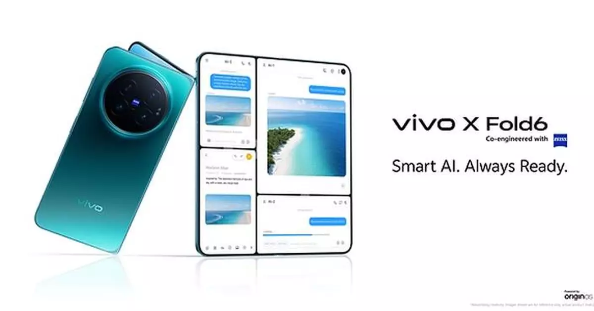 vivo X Fold6 Makes Global Debut: A New Foldable Powerhouse for Mobile Productivity
