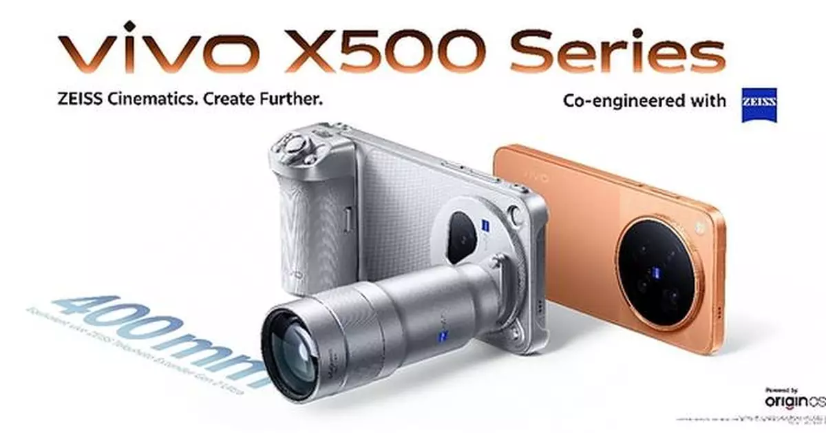 vivo X500 Series Debuts with Advanced ZEISS Telephoto Lens System and Cinematic Video Capabilities
