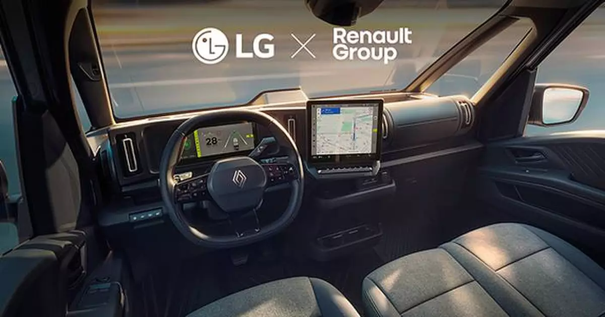 LG TO SUPPLY INTEGRATED COCKPIT SOLUTION FOR RENAULT GROUP'S FIRST COMMERCIAL SDV