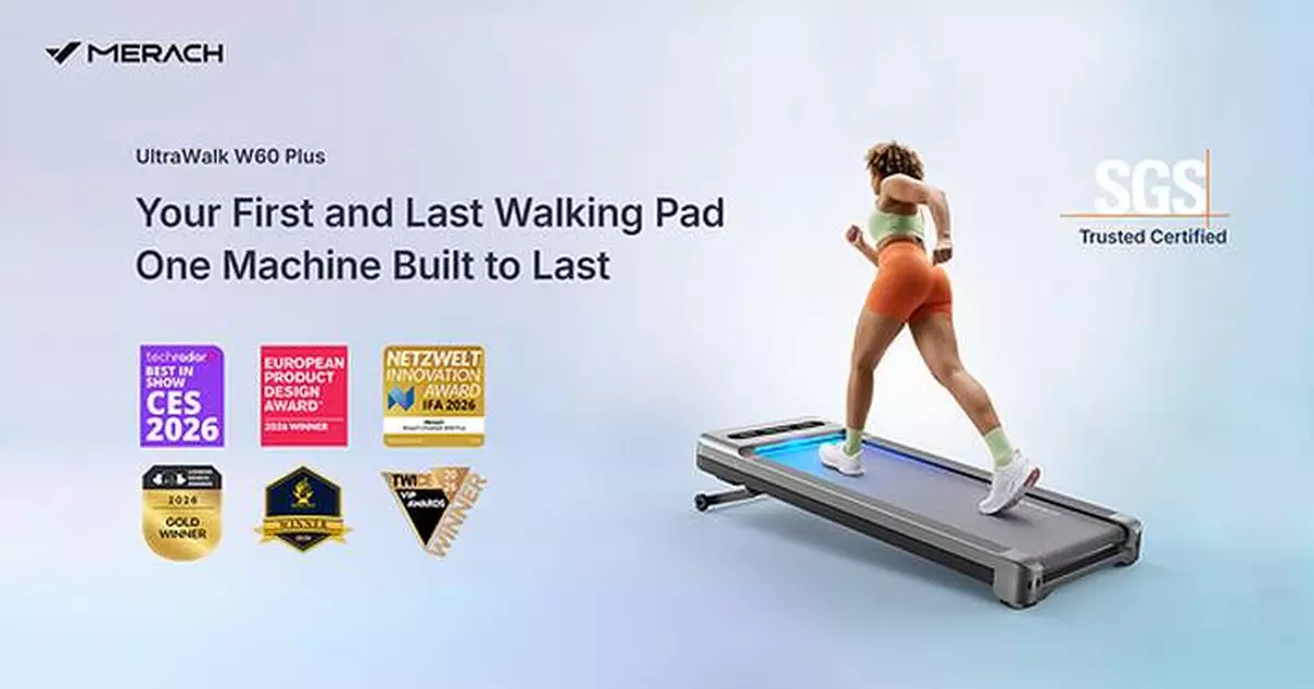MERACH UltraWalk W60 Plus Walking Pad Passes SGS Testing, Athlete Annie Kunz Shows How It Fits Into Everyday Life
