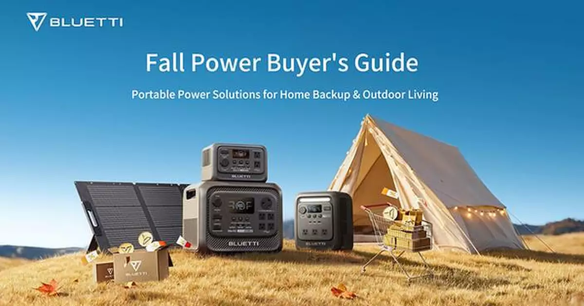 BLUETTI Highlights Portable Power Picks for Amazon's Prime Big Deal Days and Fall Blackout Preparedness