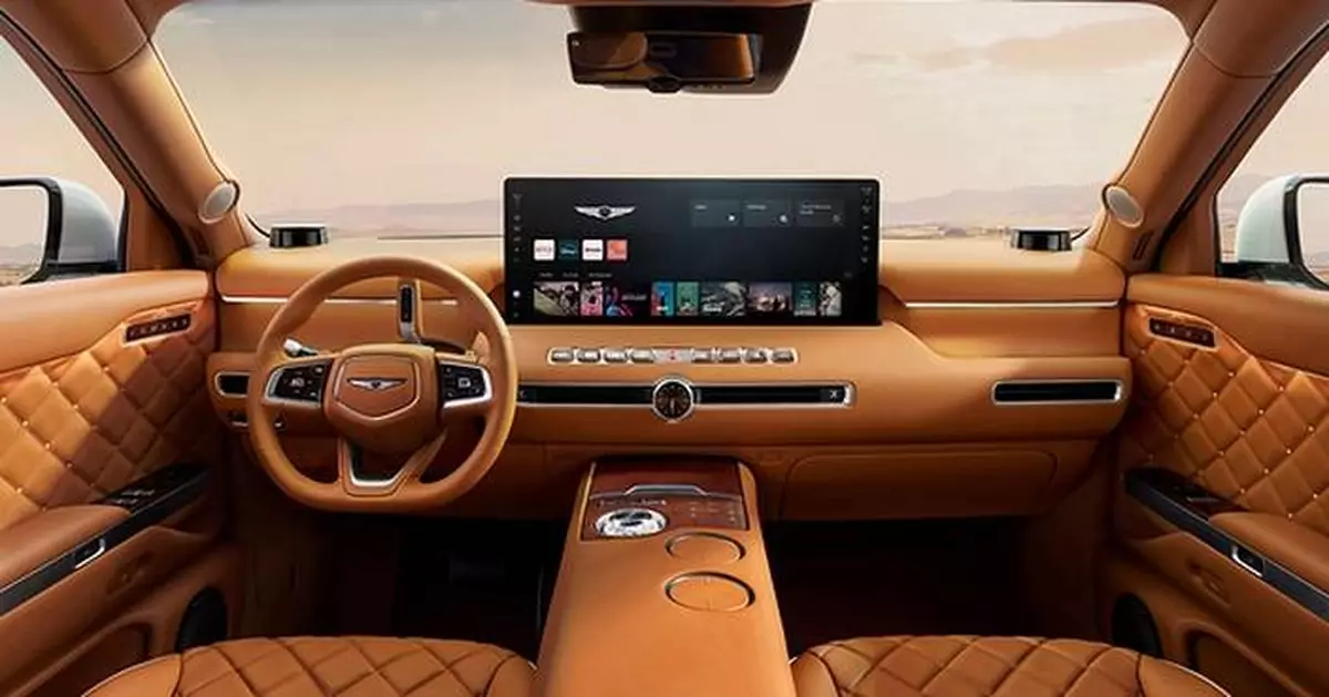 LG ELECTRONICS BRINGS INTEGRATED NEXT-GENERATION VEHICLE SOLUTIONS TO GENESIS GV90