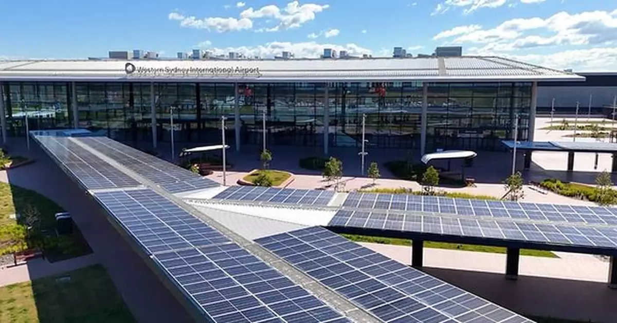 Trinasolar and Smart Commercial Energy deliver landmark solar install at Western Sydney Airport