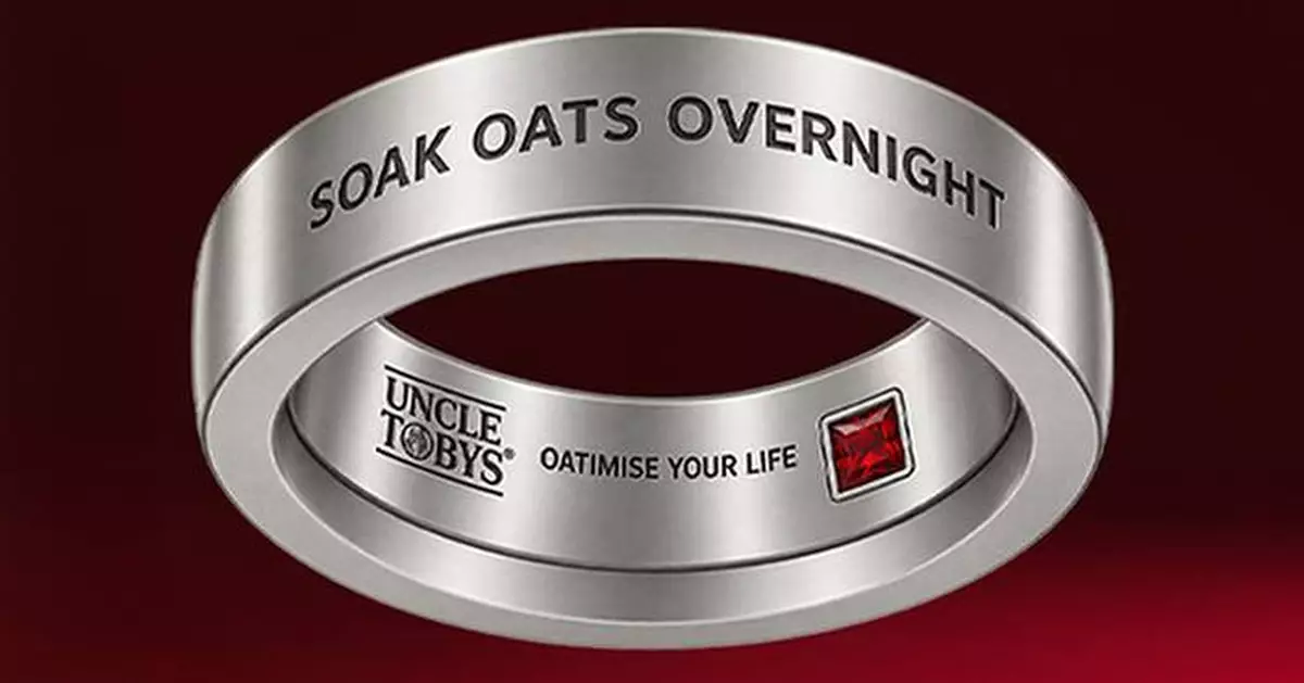 Never forget breakfast again with the new UNCLE TOBYS Oat Ring