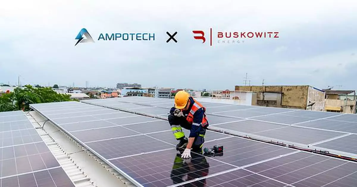 Ampotech and Buskowitz Energy Collaborate to Deliver Integrated Energy Solutions Combining Energy Efficiency, Solar and Battery Storage